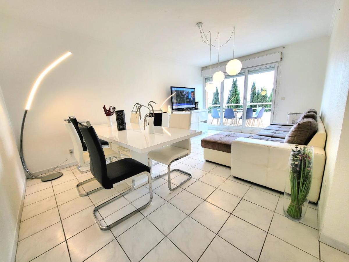 Appart Luxueux 3 Pieces, Piscine, Mer, Terrasse Cannes Exteriér fotografie