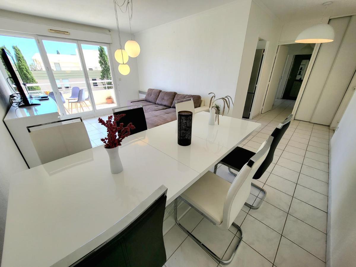 Appart Luxueux 3 Pieces, Piscine, Mer, Terrasse Cannes Exteriér fotografie